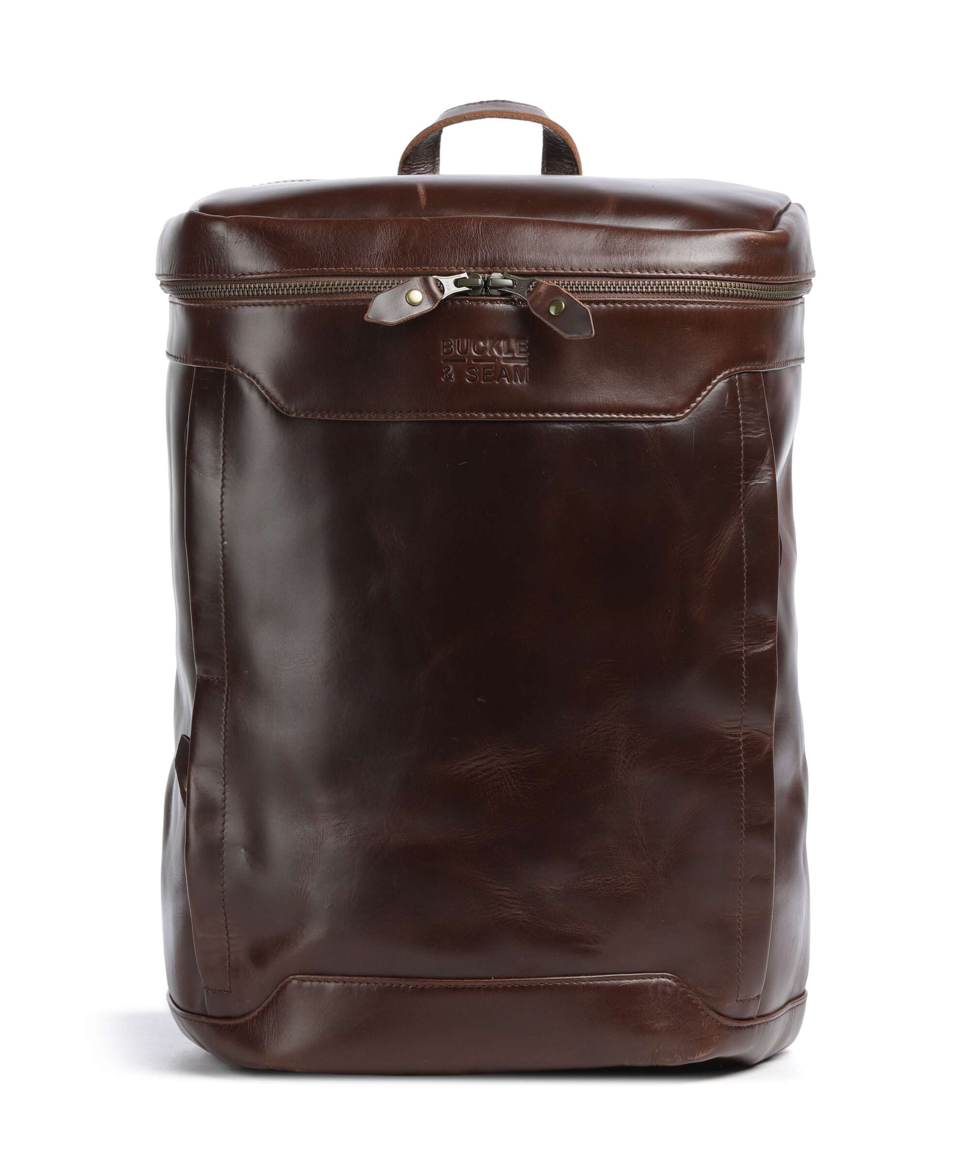 Buckle & Seam Siwa | Rucksack - Herren | braun 1120SIW016BLU-BROWN