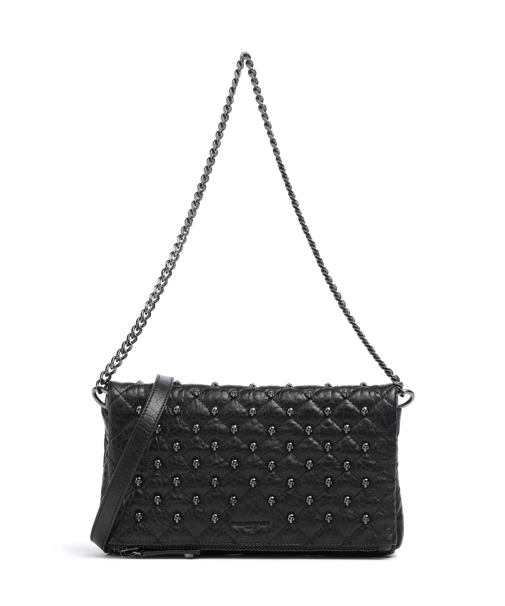 The Kooples Heritage Small | Schultertasche - Damen | schwarz AFSHERIPS01-BLA01